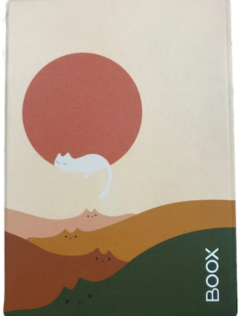 Cover case for the ONYX BOOX Poke 2/Poke 3/Poke 4 Lite (Orange Meow) (EOL)